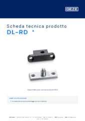 DL-RD  * Scheda tecnica prodotto IT