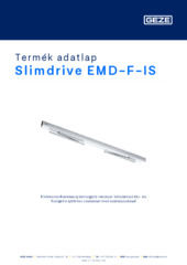 Slimdrive EMD-F-IS Termék adatlap HU