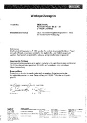 Zertifikat DE (786370)