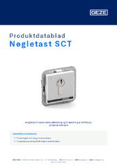 Nøgletast SCT Produktdatablad DA
