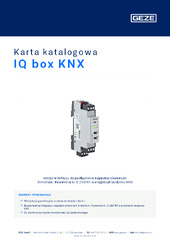 IQ box KNX Karta katalogowa PL