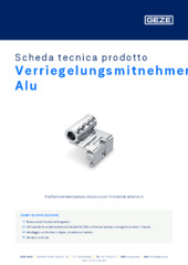 Verriegelungsmitnehmer Alu Scheda tecnica prodotto IT