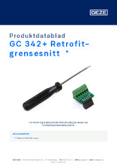 GC 342+ Retrofit-grensesnitt  * Produktdatablad NB