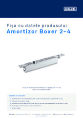 Amortizor Boxer 2-4 Fișa cu datele produsului RO