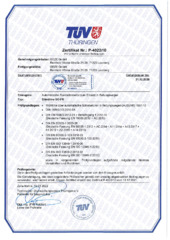 Zertifikat DE (920460)