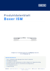 Boxer ISM Produktdatenblatt DE