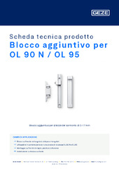 Blocco aggiuntivo per OL 90 N / OL 95 Scheda tecnica prodotto IT
