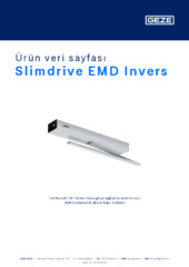 Slimdrive EMD Invers Ürün veri sayfası TR