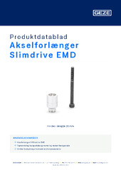Akselforlænger Slimdrive EMD Produktdatablad DA