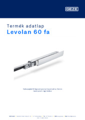 Levolan 60 fa Termék adatlap HU