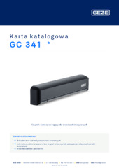 GC 341  * Karta katalogowa PL