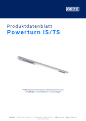 Powerturn IS/TS Produktdatenblatt DE