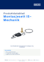 Montasjesett IS-Mechanik Produktdatablad NB