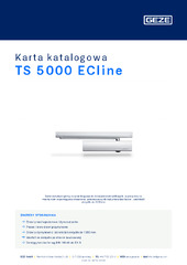 TS 5000 ECline Karta katalogowa PL