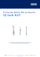 IQ lock AUT Ficha de datos del producto ES