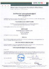 Zertifikat DE (872748)