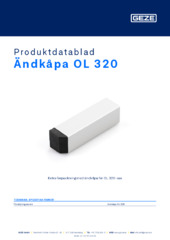 Endabdeckung OL 320 Produktdatablad SV