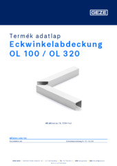 Eckwinkelabdeckung OL 100 / OL 320 Termék adatlap HU