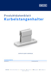 Kurbelstangenhalter Produktdatenblatt DE