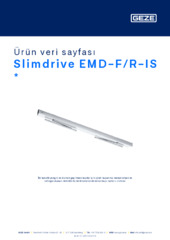 Slimdrive EMD-F/R-IS  * Ürün veri sayfası TR