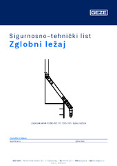Zglobni ležaj Sigurnosno-tehnički list HR