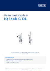 IQ lock C DL Ürün veri sayfası TR