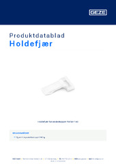Holdefjær Produktdatablad NB