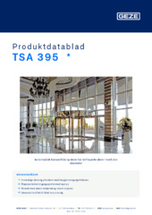 TSA 395  * Produktdatablad NB