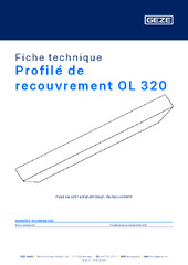 Profilé de recouvrement OL 320 Fiche technique FR