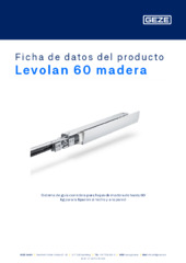 Levolan 60 madera Ficha de datos del producto ES
