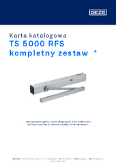 TS 5000 RFS kompletny zestaw  * Karta katalogowa PL