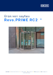 Revo.PRIME RC2  * Ürün veri sayfası TR