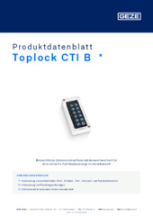 Toplock CTI B  * Produktdatenblatt DE
