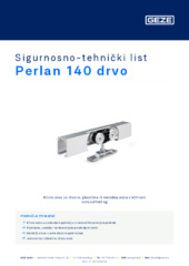 Perlan 140 drvo Sigurnosno-tehnički list HR