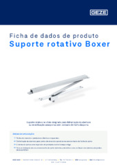 Suporte rotativo Boxer Ficha de dados de produto PT