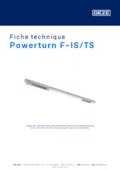 Powerturn F-IS/TS Fiche technique FR