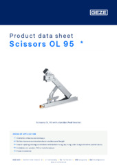 Scissors OL 95  * Product data sheet EN