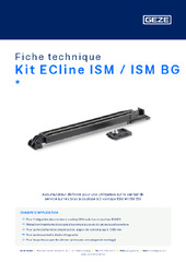 Kit ECline ISM / ISM BG  * Fiche technique FR