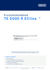 TS 5000 R ECline  * Produktdatablad DA