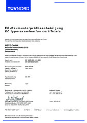 Baumusterprüfbescheinigung DE EN (2540187)