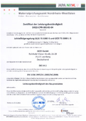 Zertifikat DE (872750)