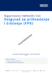 Osigurač za prihvaćanje i čišćenje (FPS) Sigurnosno-tehnički list HR