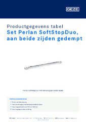 Set Perlan SoftStopDuo, aan beide zijden gedempt Productgegevens tabel NL