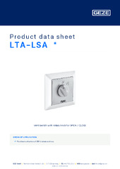 LTA-LSA  * Product data sheet EN