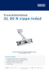 OL 90 N vippe indad Produktdatablad DA