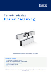 Perlan 140 üveg Termék adatlap HU