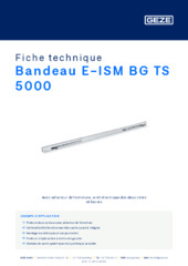 Bandeau E-ISM BG TS 5000 Fiche technique FR