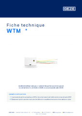 WTM  * Fiche technique FR