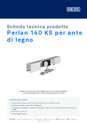 Perlan 140 KS per ante di legno Scheda tecnica prodotto IT