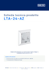 LTA-24-AZ Scheda tecnica prodotto IT